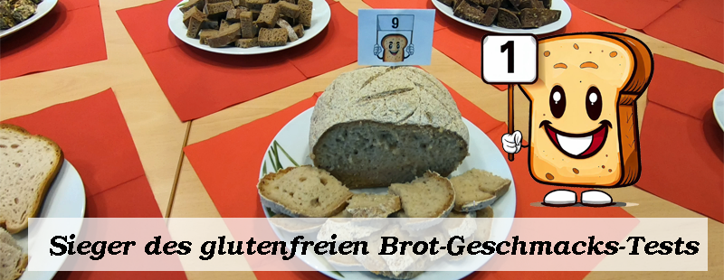 glutenfreier Brot-Geschmacks-Test
